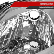 Spec-D 06-09 Toyota Prius Headlights Chrome Housing Clear Lens - No Bulbs Included 2LH-PUS06-GO