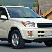 Spec-D 01-03 Toyota Rav4 Headlights Without Sport Chrome Housing Clear Lens - No Bulbs Included 2LH-RAV401-GO