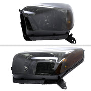 Spec-D 01-03 Toyota Rav4 Headlights Without Sport Chrome Housing Smoked Lens - No Bulbs Included 2LH-RAV401G-GO