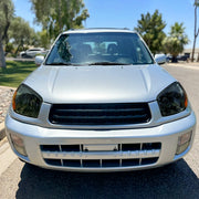 Spec-D 01-03 Toyota Rav4 Headlights Without Sport Chrome Housing Smoked Lens - No Bulbs Included 2LH-RAV401G-GO