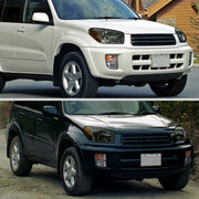 Spec-D 01-03 Toyota Rav4 Headlights Without Sport Chrome Housing Smoked Lens - No Bulbs Included 2LH-RAV401G-GO