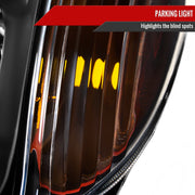 Spec-D 01-03 Toyota Rav4 Headlights Without Sport Matte Black Housing Clear Lens - No Bulbs Included 2LH-RAV401JM-GO