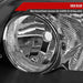 Spec-D 06-08 Toyota Rav4 Base Ltd Headlights Matte Black Housing Clear Lens - No Bulbs Included 2LH-RAV406JM-GO