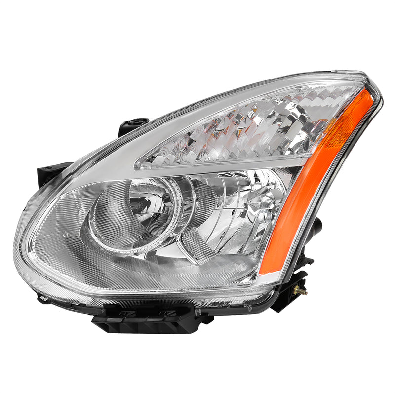 Spec-D 08-13 Nissan  Rogue Headlight-Chrome-Left 2LH-RGE08-L-RS