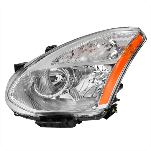Spec-D 08-13 Nissan  Rogue Headlight-Chrome-Left 2LH-RGE08-L-RS