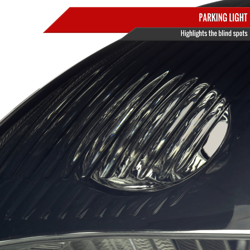 Spec-D 07-09 Nissan Sentra 2.0L Headlights Chrome Housing Smoked Lens - No Bulbs Included 2LH-SEN07G-GO