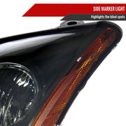 Spec-D 07-09 Nissan Sentra 2.0L Headlights Chrome Housing Smoked Lens - No Bulbs Included 2LH-SEN07G-GO