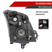 Spec-D 07-09 Nissan Sentra 2.0L Headlights Chrome Housing Smoked Lens - No Bulbs Included 2LH-SEN07G-GO