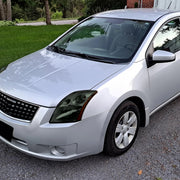 Spec-D 07-09 Nissan Sentra 2.0L Headlights Chrome Housing Smoked Lens - No Bulbs Included 2LH-SEN07G-GO