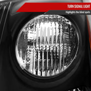 Spec-D 07-09 Nissan Sentra 2.0L Headlights Matte Black Housing Clear Lens - No Bulbs Included 2LH-SEN07JM-GO