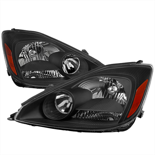 Spec-D 04-05 Toyota Sienna Oe Style Headlight Matte Black Housing Clear Lens - Bulbs Not Included 2LH-SNA04JM-GO