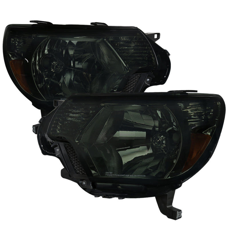 Spec-D 12-15 Toyota Tacoma Crystal Housing Headlights Smoke 2LH-TAC12G-RS