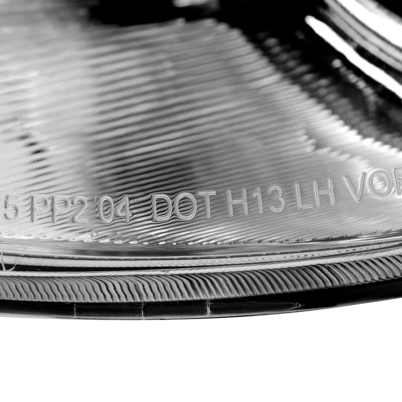 Spec-D 05-07 Chrysler Town Country Headlights Chrome Housing Clear Lens With Amber Reflector - No Bulbs Included 2LH-TNC05-GO