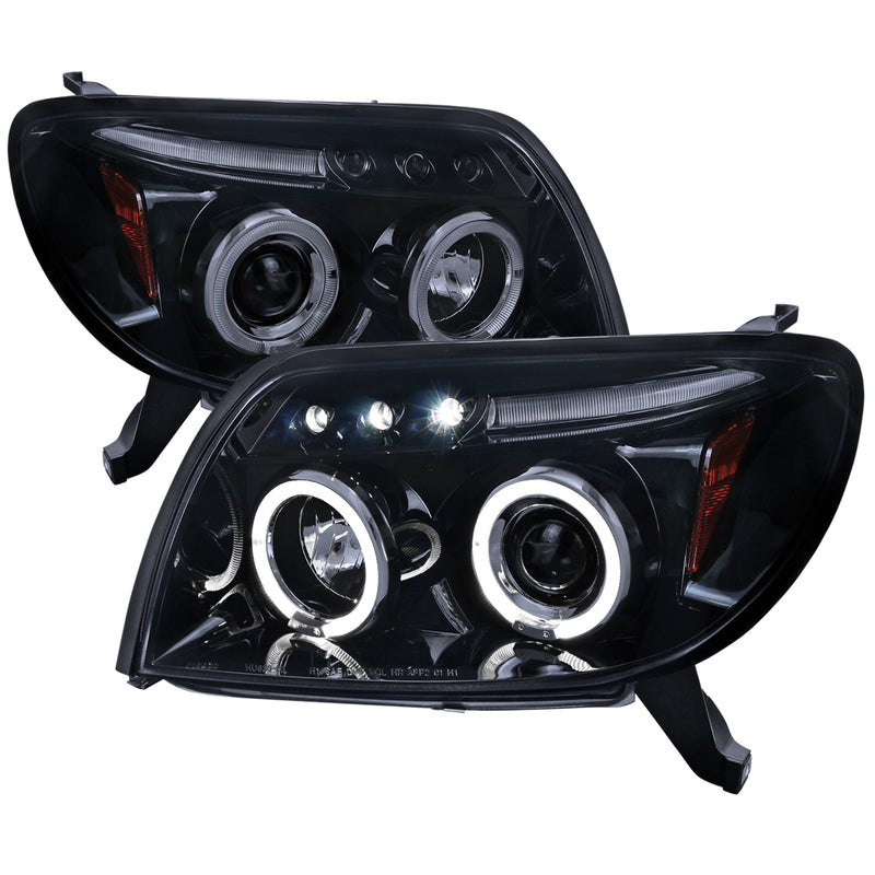 Spec-D 03-05 Toyota 4Runner Halo Led Projector Smoke Lens 2LHP-4RUN03G-TM