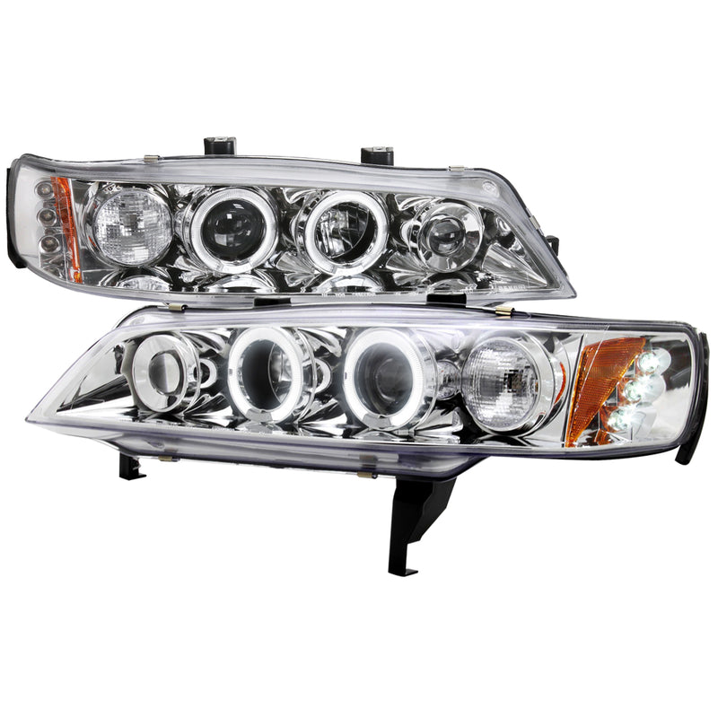 Spec-D 94-97 Honda Accord Halo Led Projector Chrome 2LHP-ACD94-TM