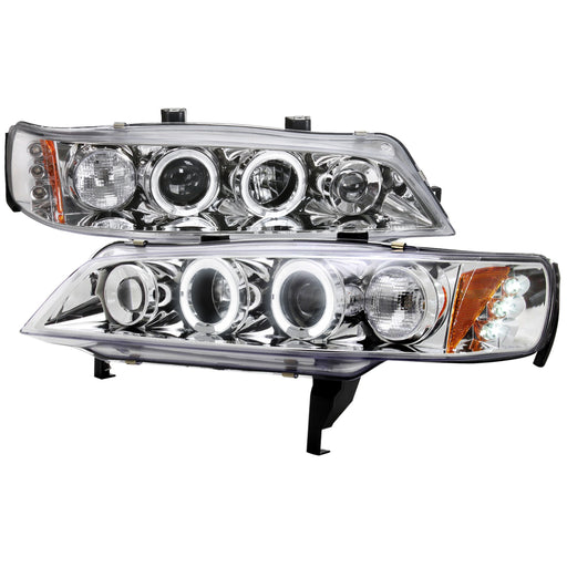 Spec-D 94-97 Honda Accord Halo Led Projector Chrome 2LHP-ACD94-TM