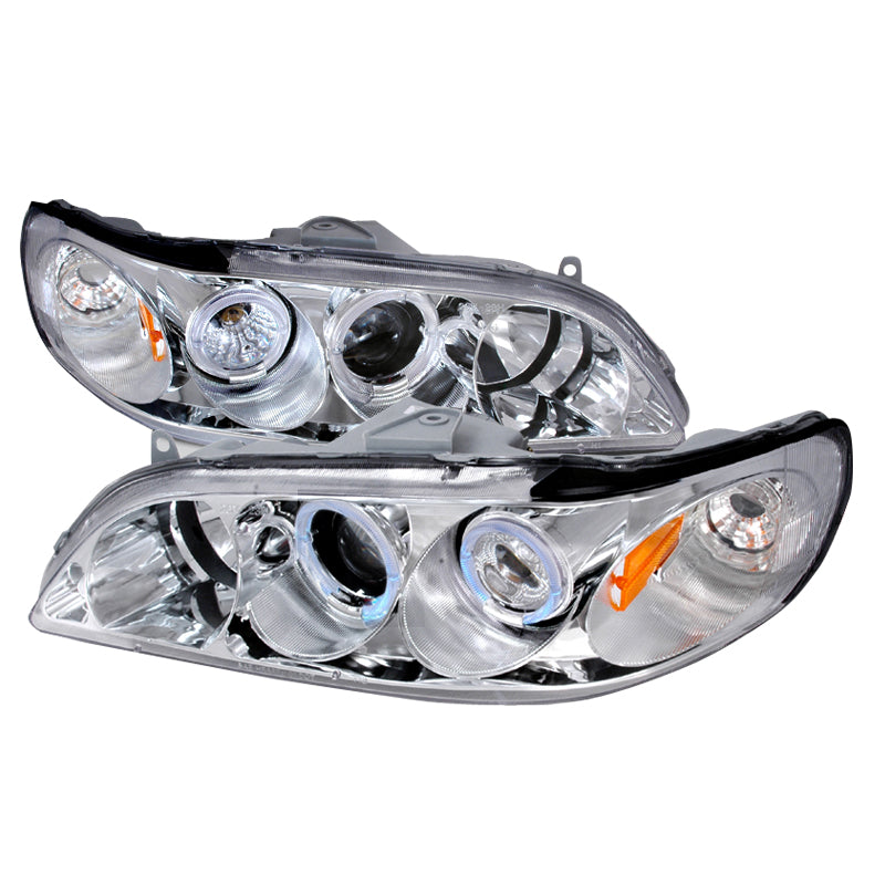 Spec-D 98-02 Honda Accord Halo Projector Headlights Chrome 2LHP-ACD98-KS