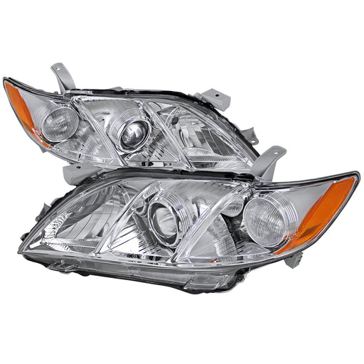 Spec-D 07-11 Toyota Camry Projector Headlight Chrome 2LHP-CAM07-RS
