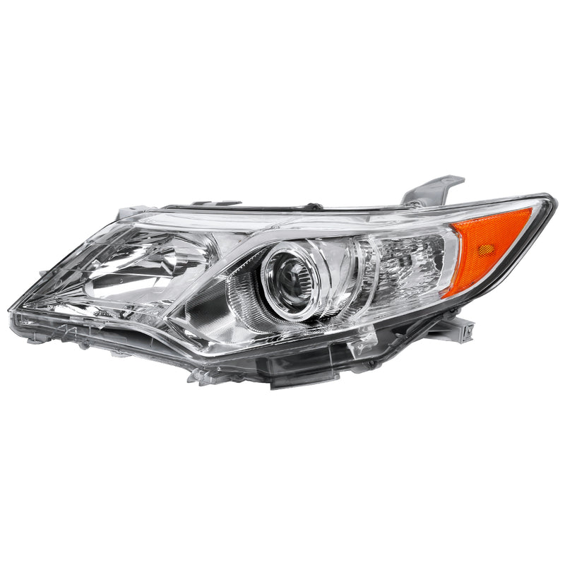 Spec-D 12-14 Toyota Camry Oe Style Projector Headlight- Chrome- Left 2LHP-CAM12-L-GO