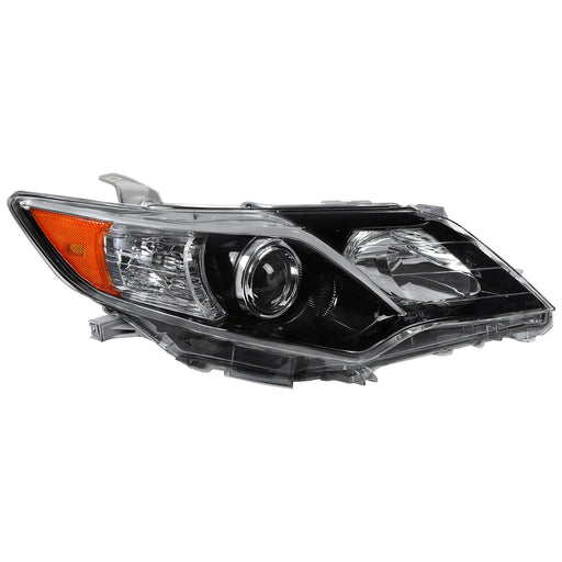 Spec-D 12-14 Toyota Camry Oe Style Projector Headlight- Glossy Black- Right 2LHP-CAM12GB-R-GO