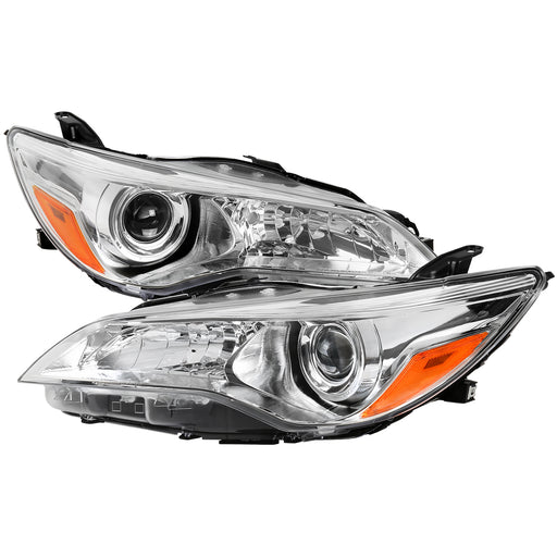 Spec-D 15-16 Toyota Camry Headlights- Oe Style Chrome 2LHP-CAM15-GO