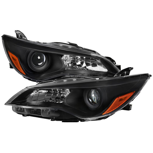 Spec-D 15-16 Toyota Camry Headlights- Oe Style Black 2LHP-CAM15JM-GO
