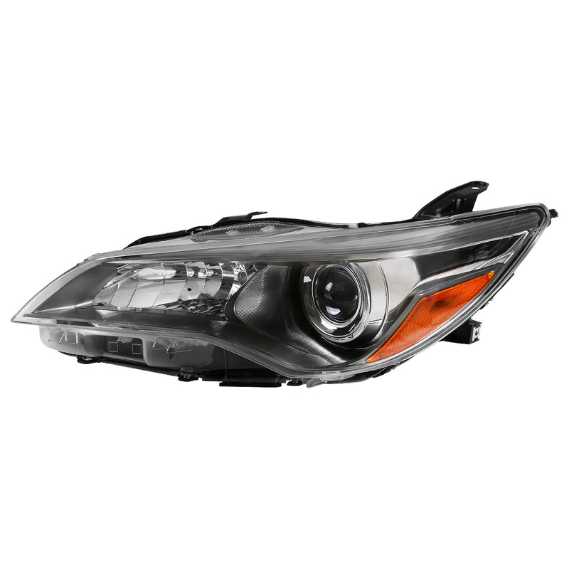 Spec-D 15-16 Toyota  Camry Headlight- Left- Gunmetal 2LHP-CAM15V2-L-GO