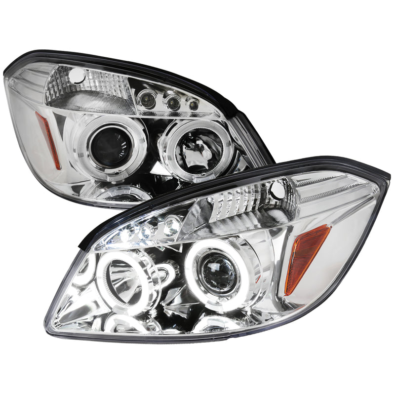 Spec-D 05-10 Chevrolet Cobalt Halo Led Projector Chrome 2LHP-COB05-TM