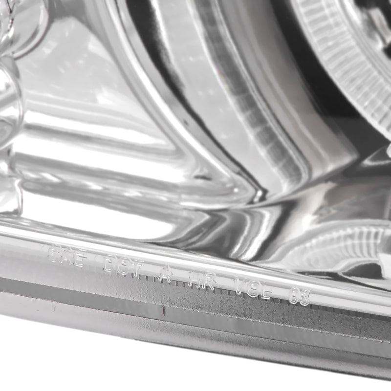 Spec-D 04-12 Chevrolet Colorado Halo Led Projector Chrome 2LHP-COL04H-TM