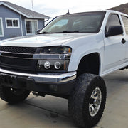 Spec-D 04-12 Gmc Canyon Halo Led Projector Black 2LHP-COL04HJM-TM
