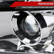 Spec-D 07-10 Gmc Yukon Halo Led Projector Chrome 2LHP-DEN07-TM