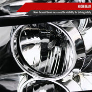 Spec-D 07-10 Gmc Yukon Halo Led Projector Chrome 2LHP-DEN07-TM