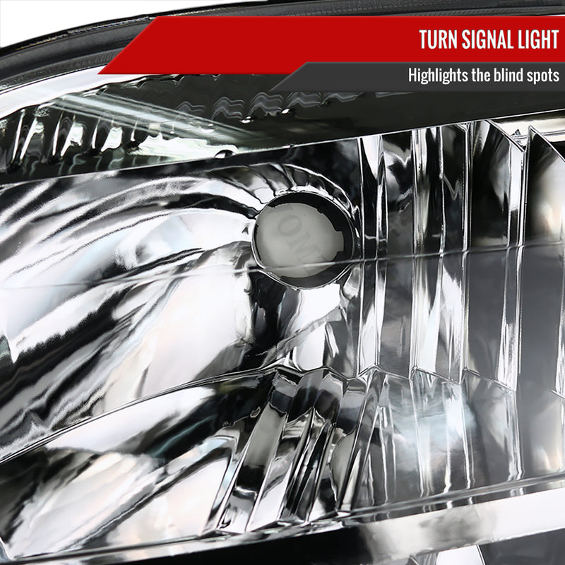 Spec-D 07-10 Gmc Yukon Halo Led Projector Chrome 2LHP-DEN07-TM