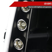 Spec-D 07-10 Gmc Denali Halo Led Projector Black 2LHP-DEN07JM-TM
