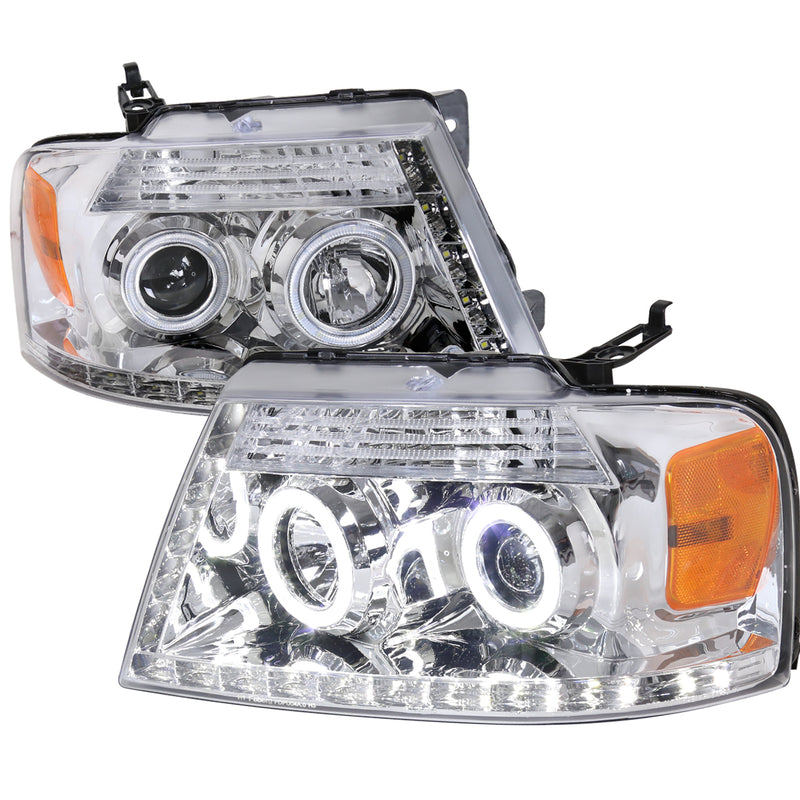 Spec-D 04-08 Ford  F150 04-08 Ford F150 R8 Projector Headlight 2LHP-F15004-8-RS