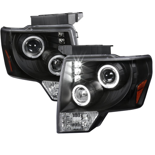 Spec-D 09-11 Ford  F150 Dual Halo Led Pro H.L 2LHP-F15009JM-TM
