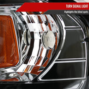 Spec-D 97-02 Ford Expedition Halo Led Projector Chrome 2LHP-F15097-TM