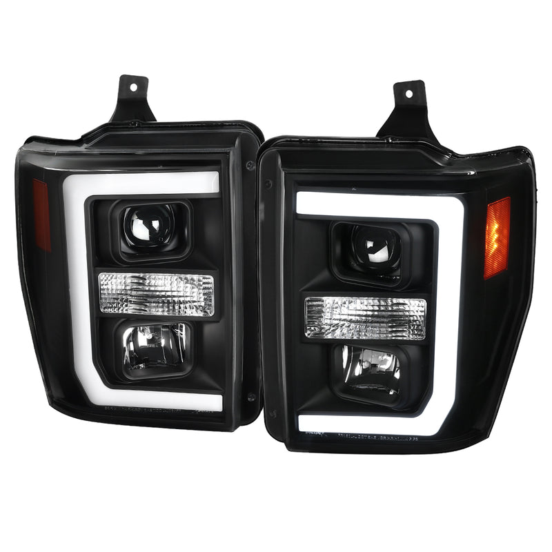 Spec-D 08-10 Ford F250 Projector Headlights 2LHP-F25008JM-RS