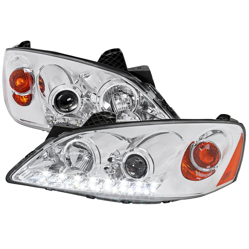 Spec-D 05-10 Pontiac G6 Projector Headlights - Chrome  2LHP-G605-RS