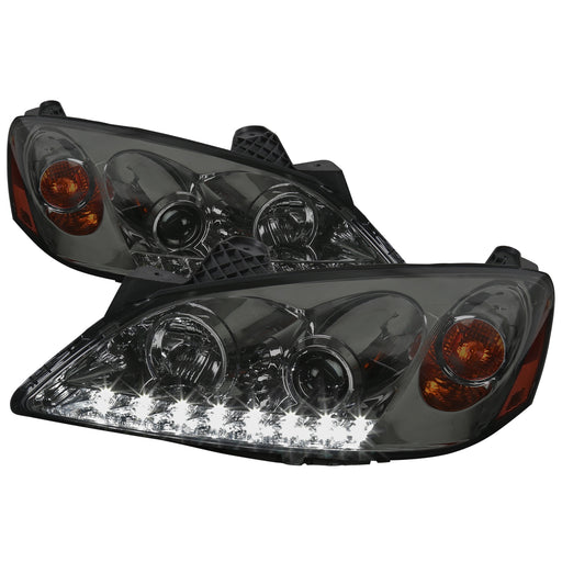 Spec-D 05-10 Pontiac G6 Projector Headlights - Smoke  2LHP-G605G-RS