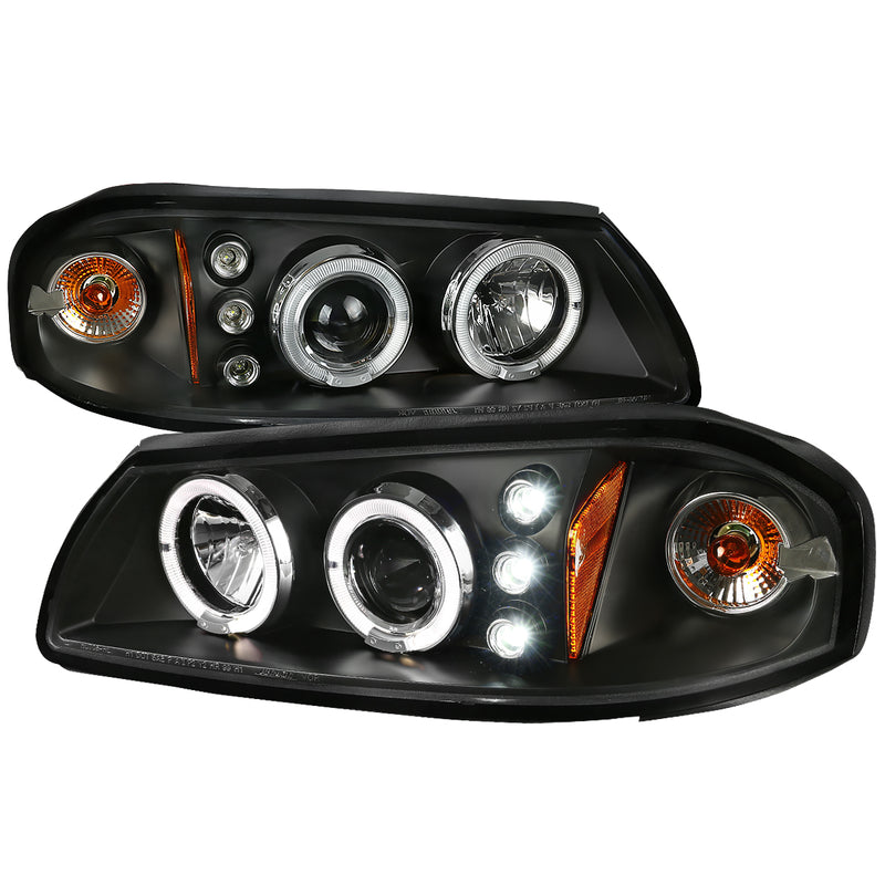 Spec-D 00-05 Chevrolet Impala Halo Led Projector Black 2LHP-IPA00JM-TM