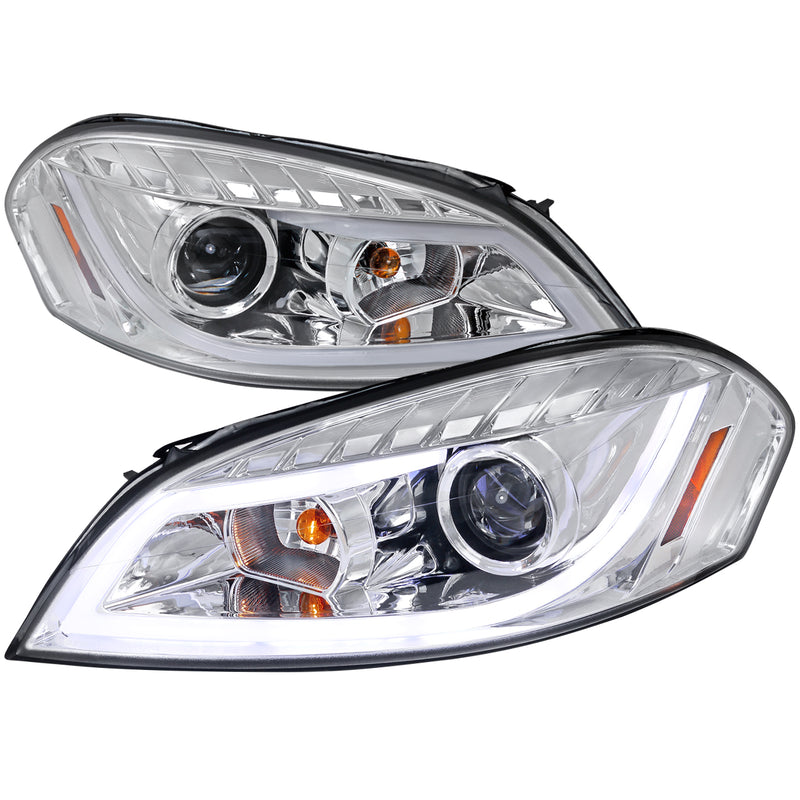 Spec-D 06-12 Chevrolet Impala Halo Led Projector Chrome 2LHP-IPA06-TM