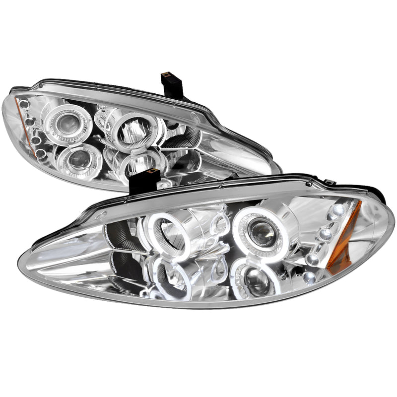 Spec-D 98-04 Dodge Intrepid R8 Style Halo Led Projector Chrome 2LHP-ITRE98-TM