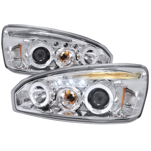 Spec-D 04-07 Chevrolet Malibu Halo Led Projector Chrome 2LHP-MBU04-TM