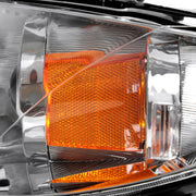 Spec-D 04-09 Mazda 3 Projector Headlights Chrome Housing Clear Lens - No Bulbs Included 2LHP-MZ3044-GO