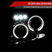 Spec-D 05-08 Nissan Frontier Halo Led Projector Chrome 2LHP-PATH05-TM