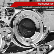 Spec-D 05-08 Nissan Pathfinder Halo Led Projector Chrome 2LHP-PATH05-TM