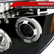 Spec-D 05-08 Nissan Frontier Halo Led Projector Black 2LHP-PATH05JM-TM