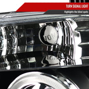 Spec-D 05-08 Nissan Pathfinder Halo Led Projector Black 2LHP-PATH05JM-TM