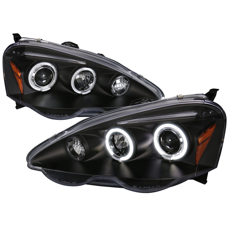 Spec-D 02-04 Acura Rsx Halo Led Projector Black 2LHP-RSX02JM-TM